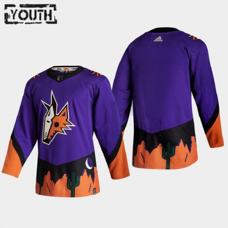 Dresovi Arizona Coyotes Blank 2020-21 Reverse Retro Authentic - Dječji